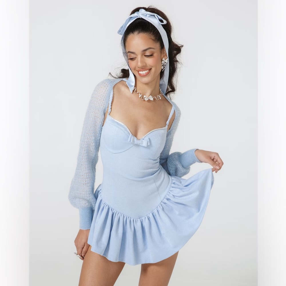 Nana Jacqueline Elena Romper Blue